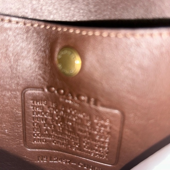 Coach Brooklyn Shoulder Bag 28 – Brass/Maple | NWT with Dust Bag - Picture 6 of 6